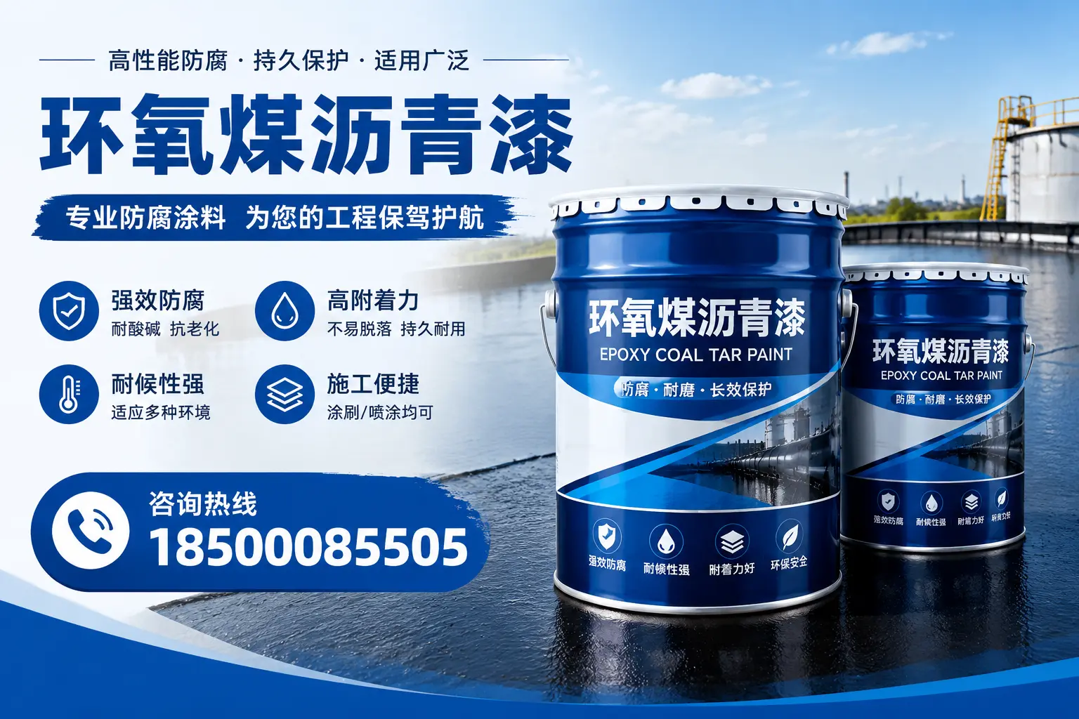 环氧煤沥青漆与其他漆类的比较,贵阳用户的选择依据